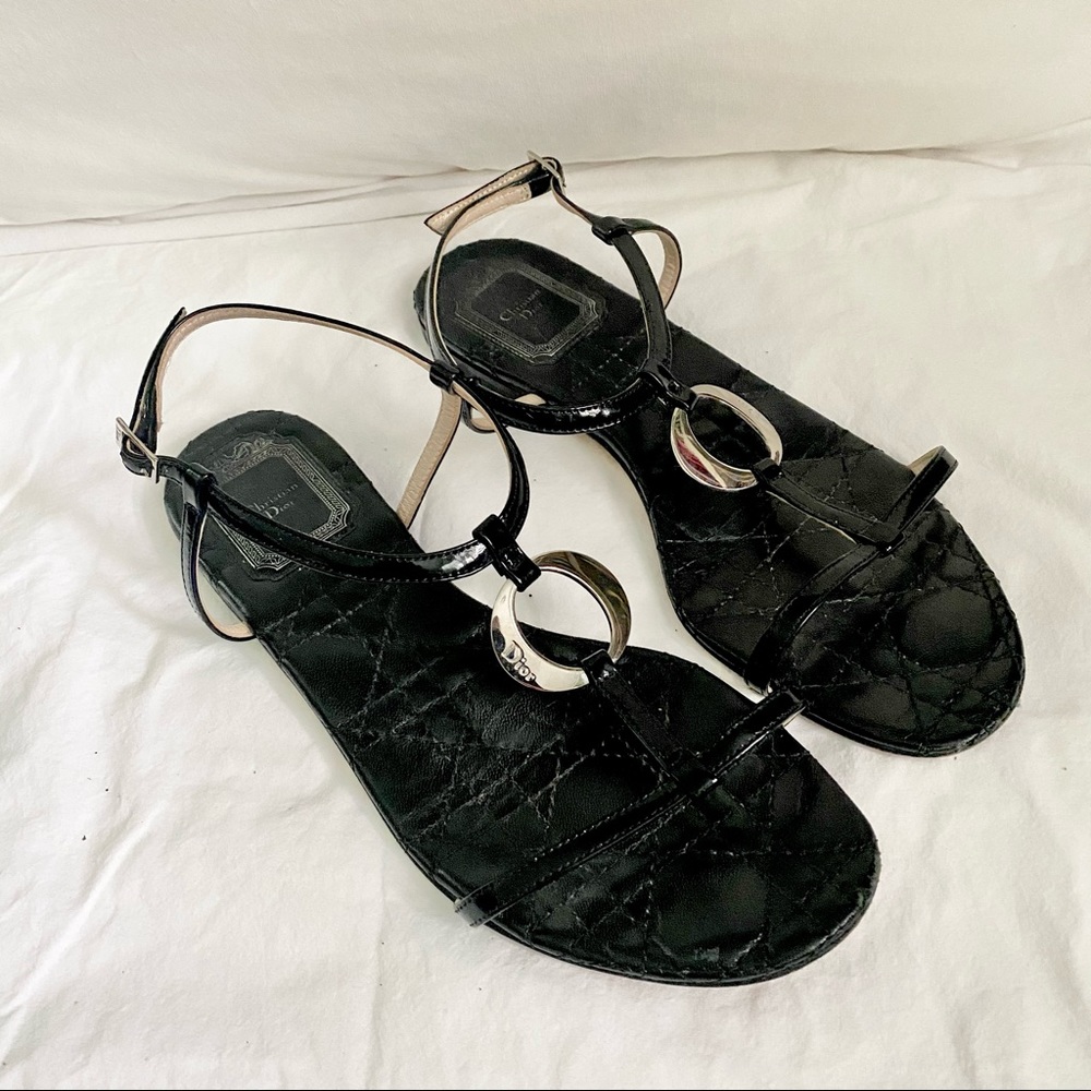 Dior Logo Sandals - Picture 5 of 13